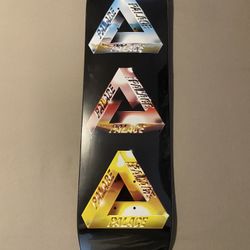 Palace Skateboards Chrome Tri Ferg 2 Skateboard Deck SS21 Brand New DS