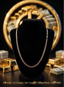 14k MARINER CHAIN (SOLID)