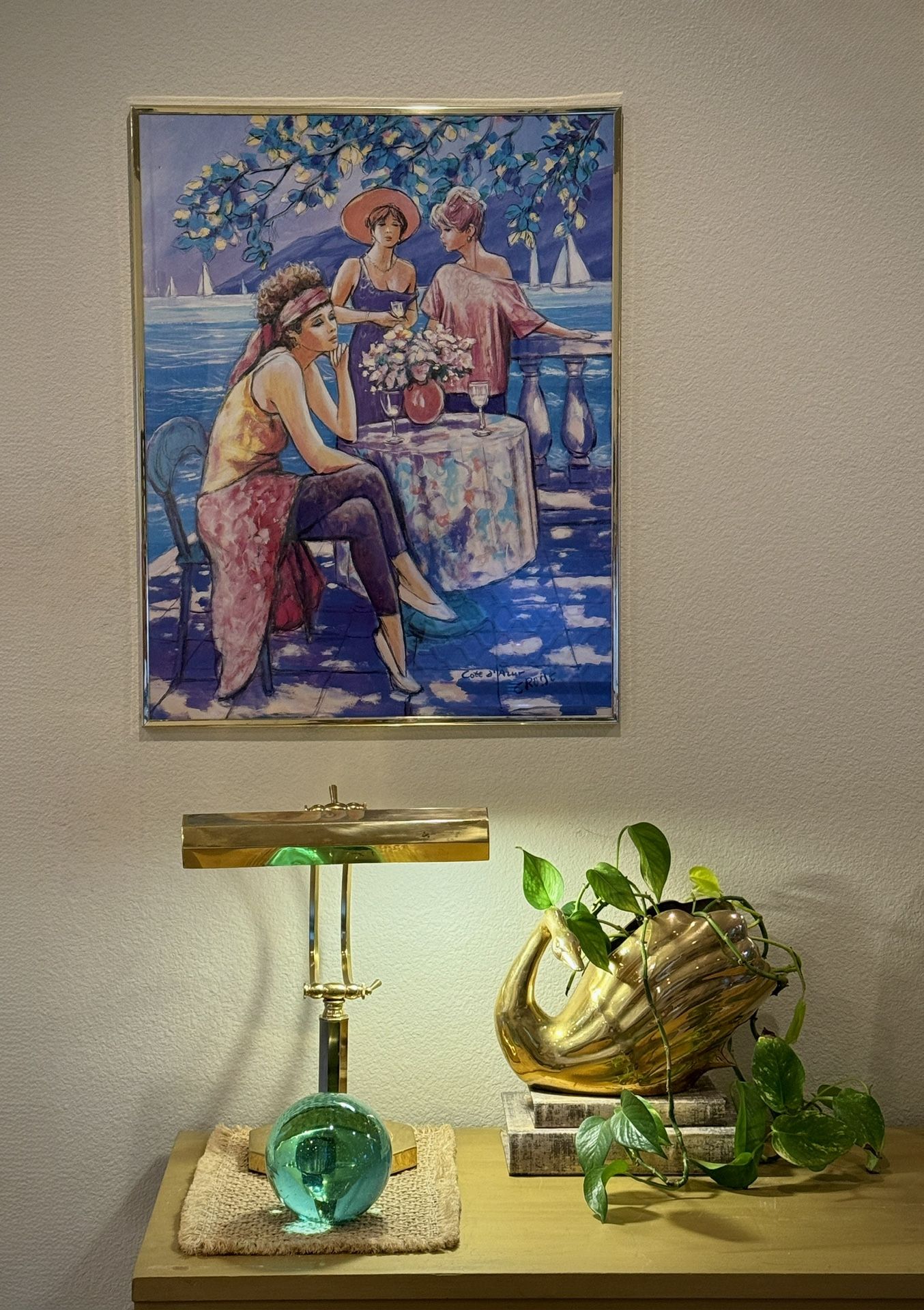 Framed “Cota De Azur” 1992