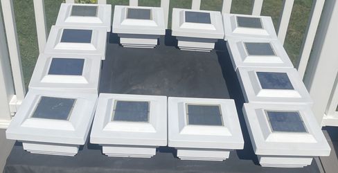 12 Classy caps brand 4x4 Solar Post Caps