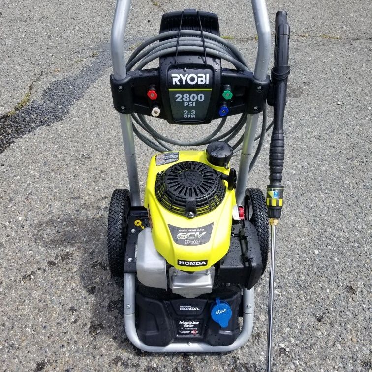 Ryobi 2800 psi pressure washer price sale
