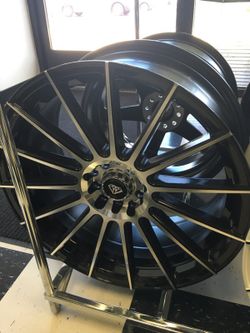 18" wheels 5x114.4 5x100 new set of 4 rims