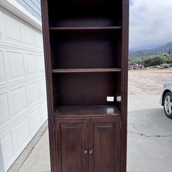 Free Tall Wood Cabinet
