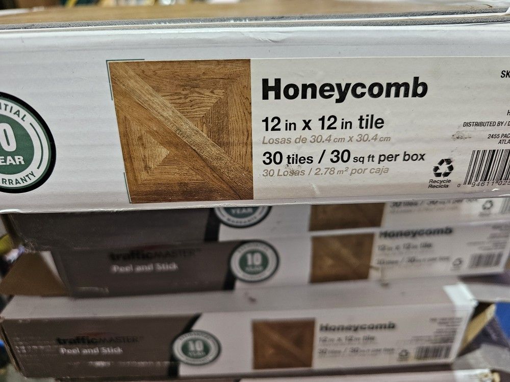 Honeycomb Peel And Stick Tile