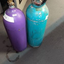 Only Purple CO2 Tank Left 