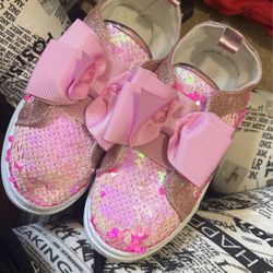 Brand New Pink Sneakers 13 Girls