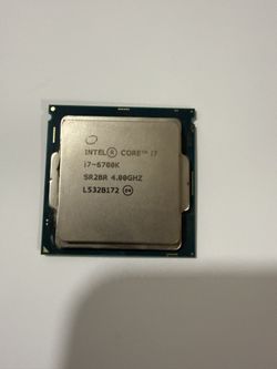 Intel I7 6700k CPU