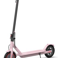 Big Electric Scooter, Up to 19 Miles Range, 19 Mph Folding Commute Electric Scooter for Adults with 8.5" Solid Tires, Dual Braking System and App Cont