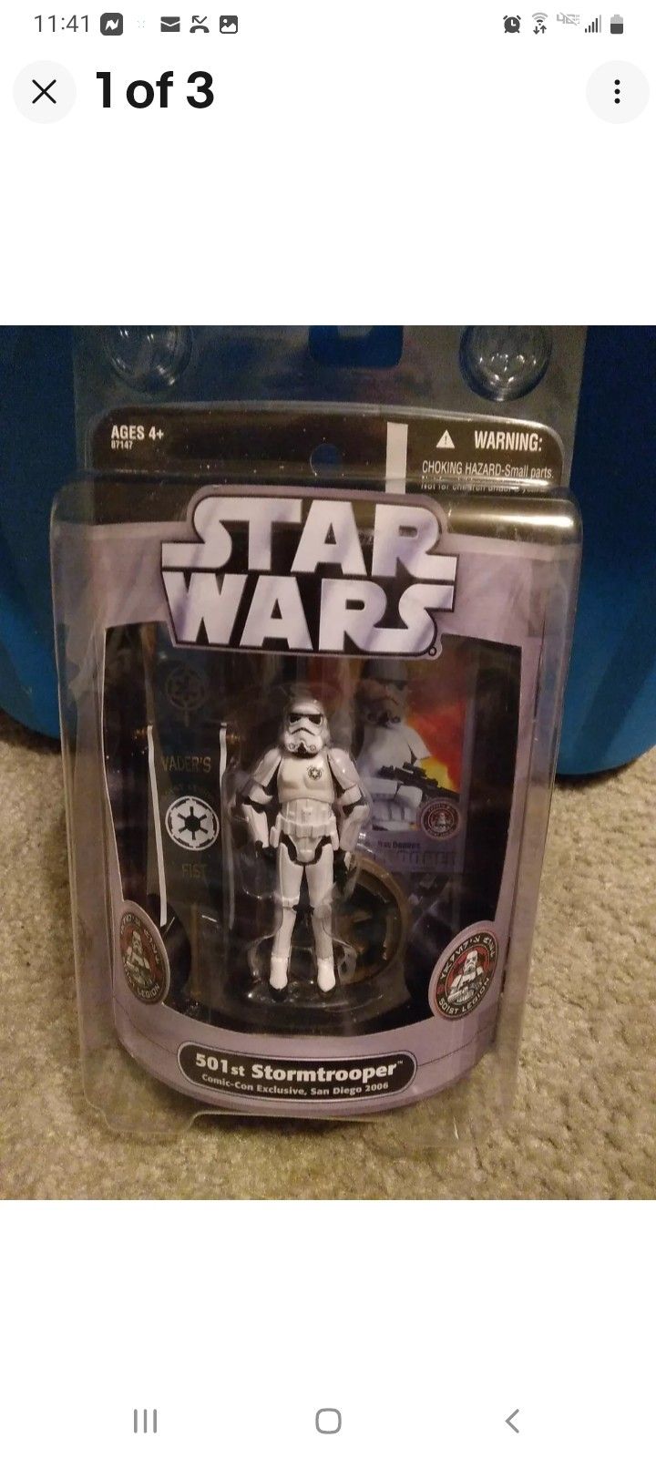 Star Wars Comic Con Exclusive 501st Stormtrooper SDCC 2006