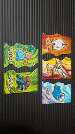 5 Topps Pokemon Evolution Trading Cards (2004)