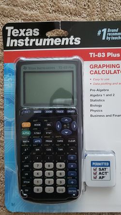 Texas Instruments TI-83 PLUS GRAPHING CALCULATOR
