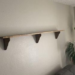 Large Wooden Shelve