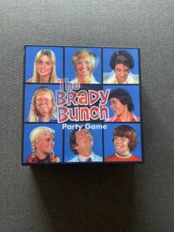The Brady Bunch Party Board Game Ages 9+ 3 - 8 Players 20 Minutes