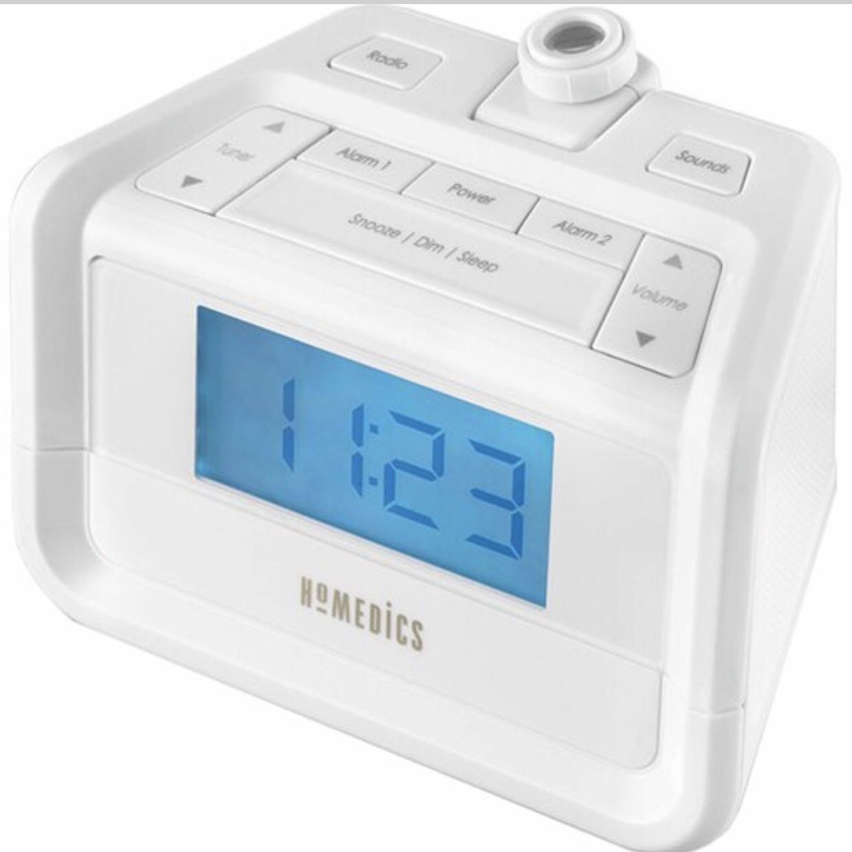 Projection Spa Clock Radio by HOMEDICS