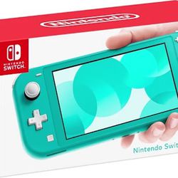 Turquoise Nintendo Switch Lite (New)