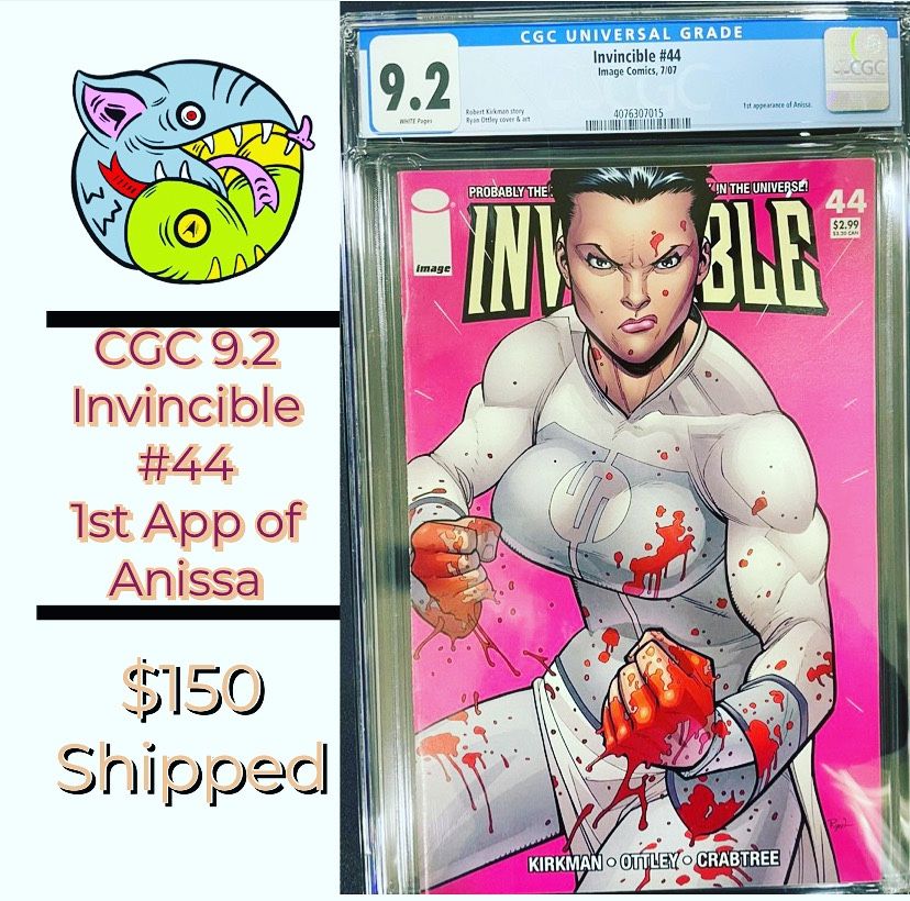Invincible #44 CGC 9.2 // 1st Appearance of Anissa