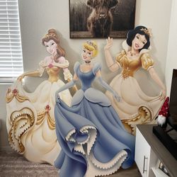 Life Size Disney Princess- Belle, Cinderella, Snow White- Disney Dream Rooms