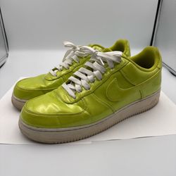 Size 12 - Nike Air Force 1 '07 LV8 UV Cyber Neon Green AJ9505-300