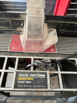 Sears Craftsman Industrial Router Table