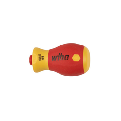 WIHA 28302 Softfinish Stubby Slimline Blade Handle - 1000V Insulated