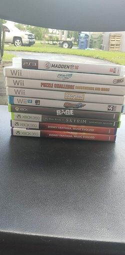 Sealed Video Games For Many Different Consoles 