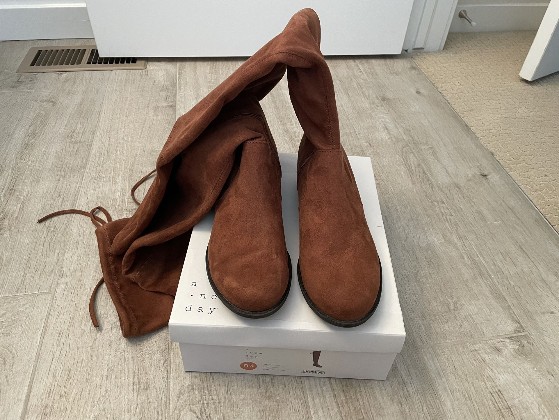 A New Day Sidney Cognac Over the Knee Boot, 9.5