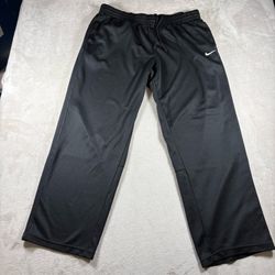 Vintage Nike Athletic Dept SweatPants Men’s XL Black Y2K Wide Leg Baggy 90s#1894