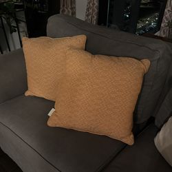 2 sets of pillows