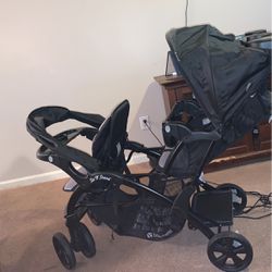 Babytrend Sit n Stand Double  Stroller 