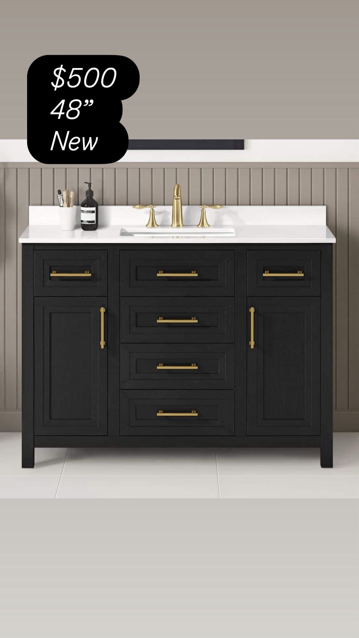 48” Sink Brand New