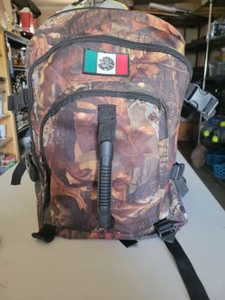 Camouflage backpack