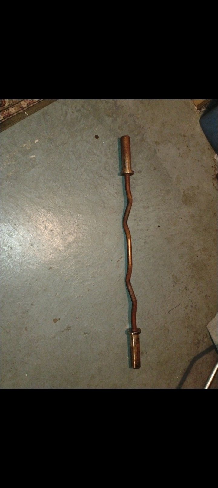 Curl Bar For Olympic Sized Weights