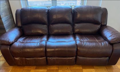 Leather recliners