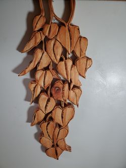 Pyrogaphy Pothos Wall Art