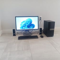Complete desktop setup desktops pc pcs computer computers full budget tower towers personal dell dells
