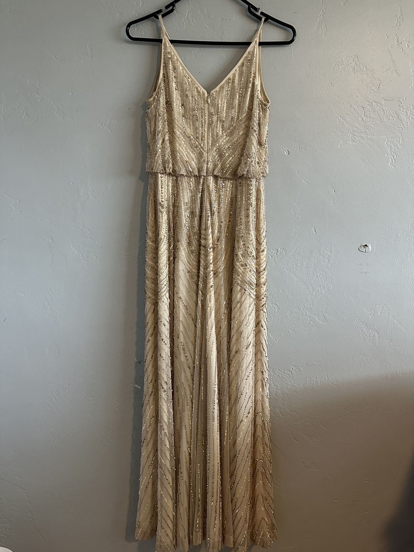BHLDN Anthropology Wedding Party Dress Beige nude for Sale in Chula Vista CA OfferUp