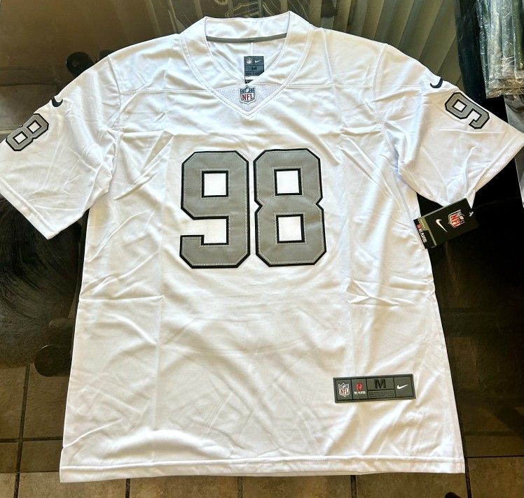 Raiders Crosby Jersey Size L Large XL XXL