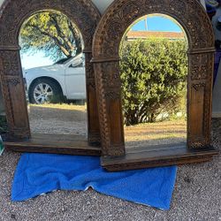 2 Very Nice And Unique Mirrors 