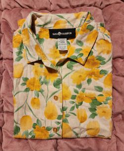 Sag Harbor Short Sleeves Blouse