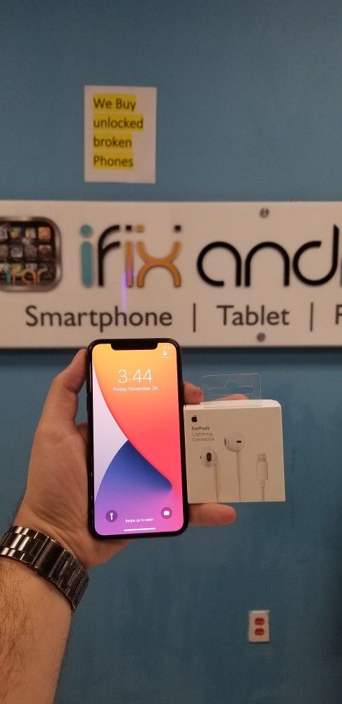 Unlocked Iphone X , 64 Gb