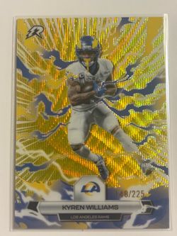Kyren Williams LA Rams Numbered /225 Football Card
