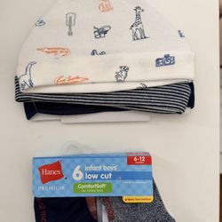 Infant Hat And Socks 