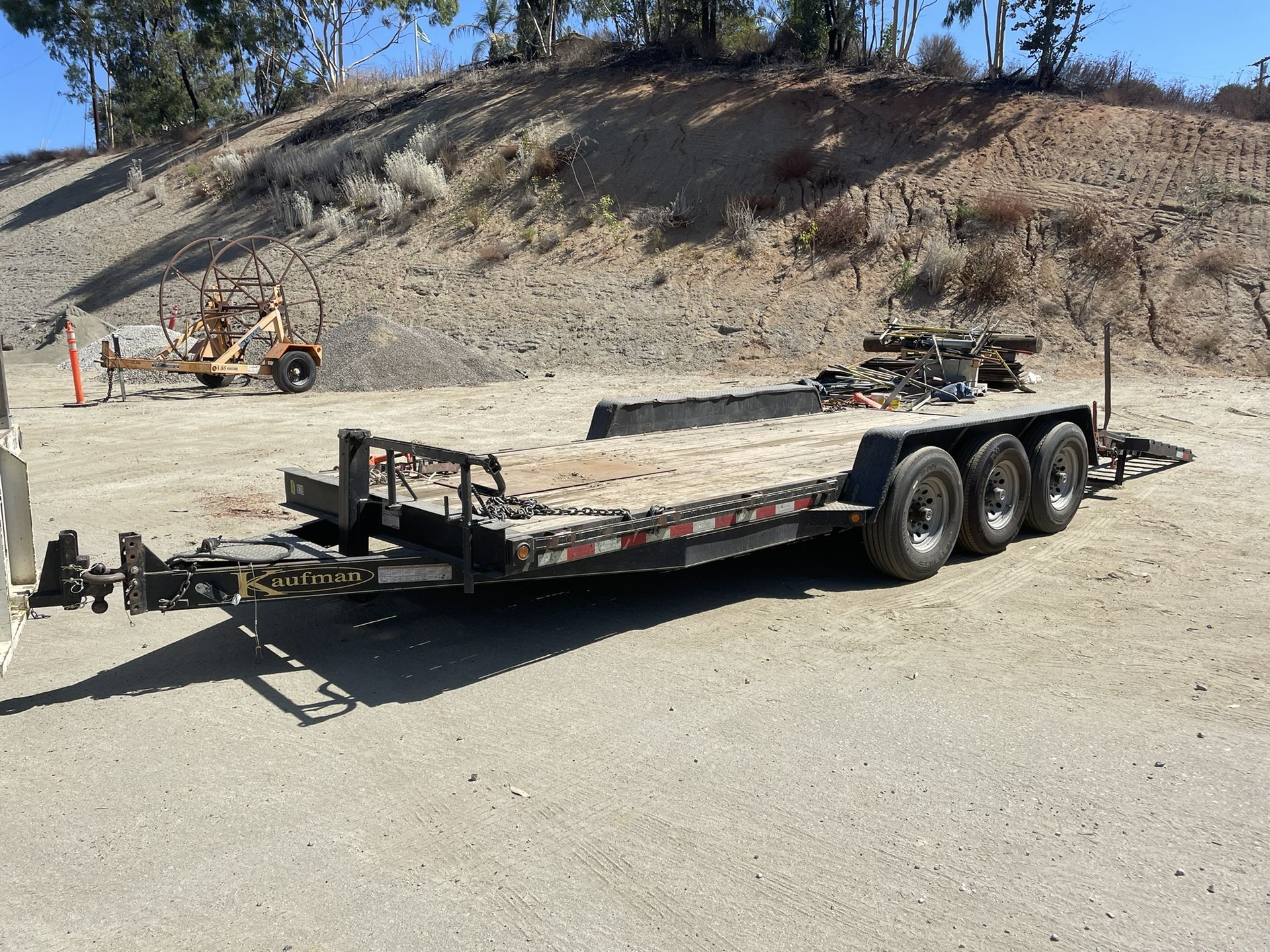 2020 Kaufman Flat Bed Trailer