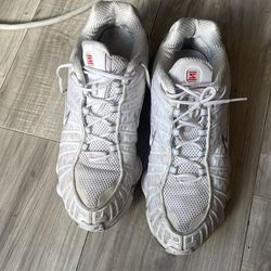 Nike shox white TL