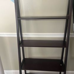 Modern 4 tier ladder Expreso brown stand
