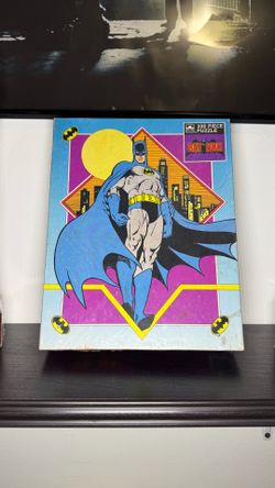 Vintage 1989 Batman 200 Piece Jigsaw Puzzle DC Comics