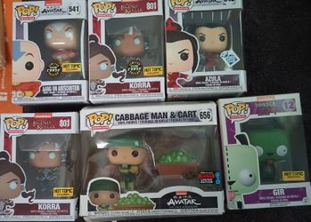 Nickelodeon Avatar The Last Airbender Funko Pops And Gir
