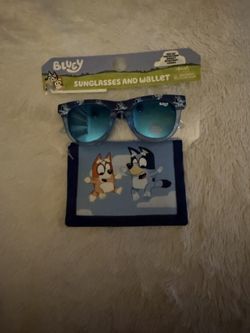 Bluey Kids Sunglasses And Wallet Set
