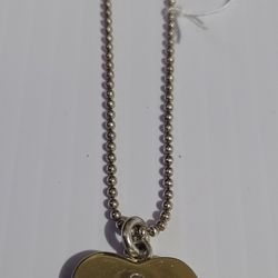 Sterling Silver Heart Chain