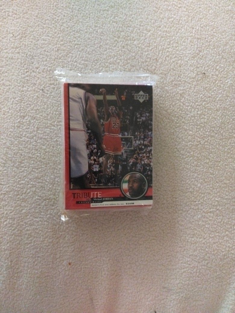 Upper Deck Tribute To Michael Jordan 30 Card Set
